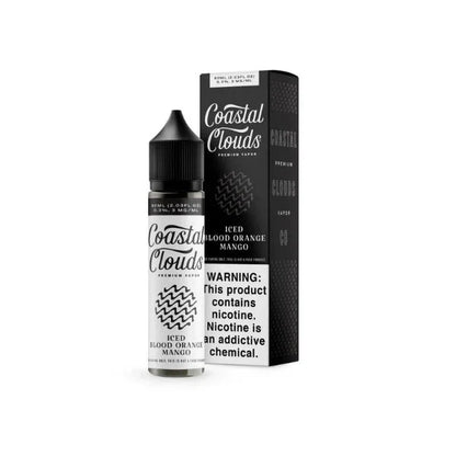 Best Deal Coastal Clouds Vape Juices 60mL (0mg) - Iced Blood Orange Mango
