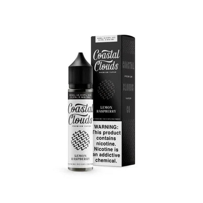 Best Deal Coastal Clouds Vape Juices 60mL (0mg) - Lemon Raspberry
