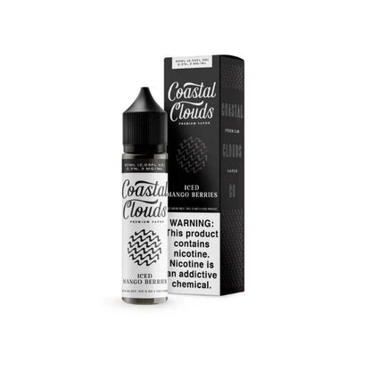 Best Deal Coastal Clouds Vape Juices 60mL (0mg) - Iced Mango Berries
