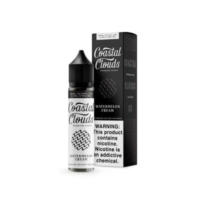 Best Deal Coastal Clouds Vape Juices 60mL (0mg) - Watermelon Cream