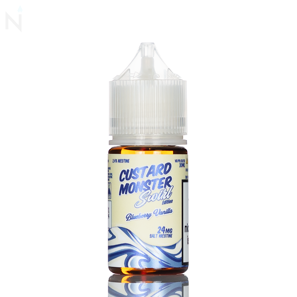 Custard Monster Salt - Blueberry Vanilla Swirl