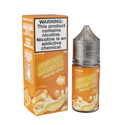 Best Deal Custard Monster Salt 30 ML Vape Juice Best Flavor Pumkin Spice