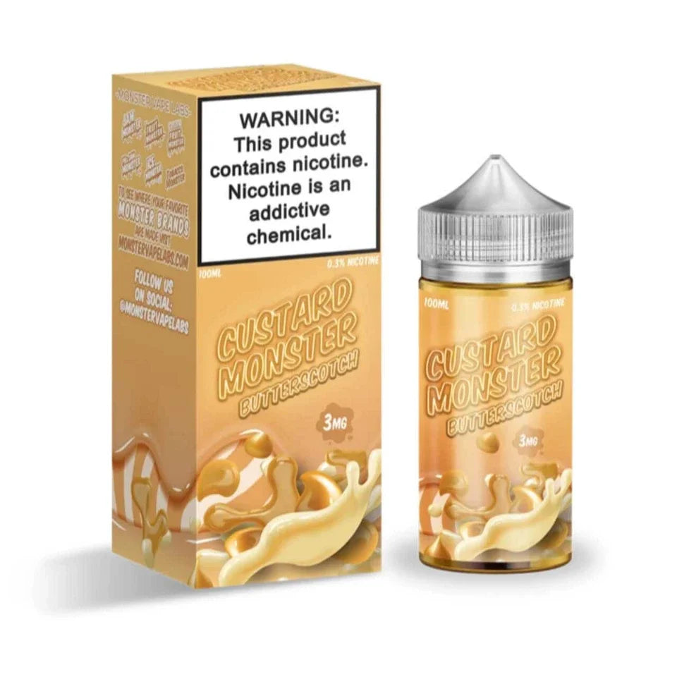 Custard Monster - Butterscotch Custard - 100ml
