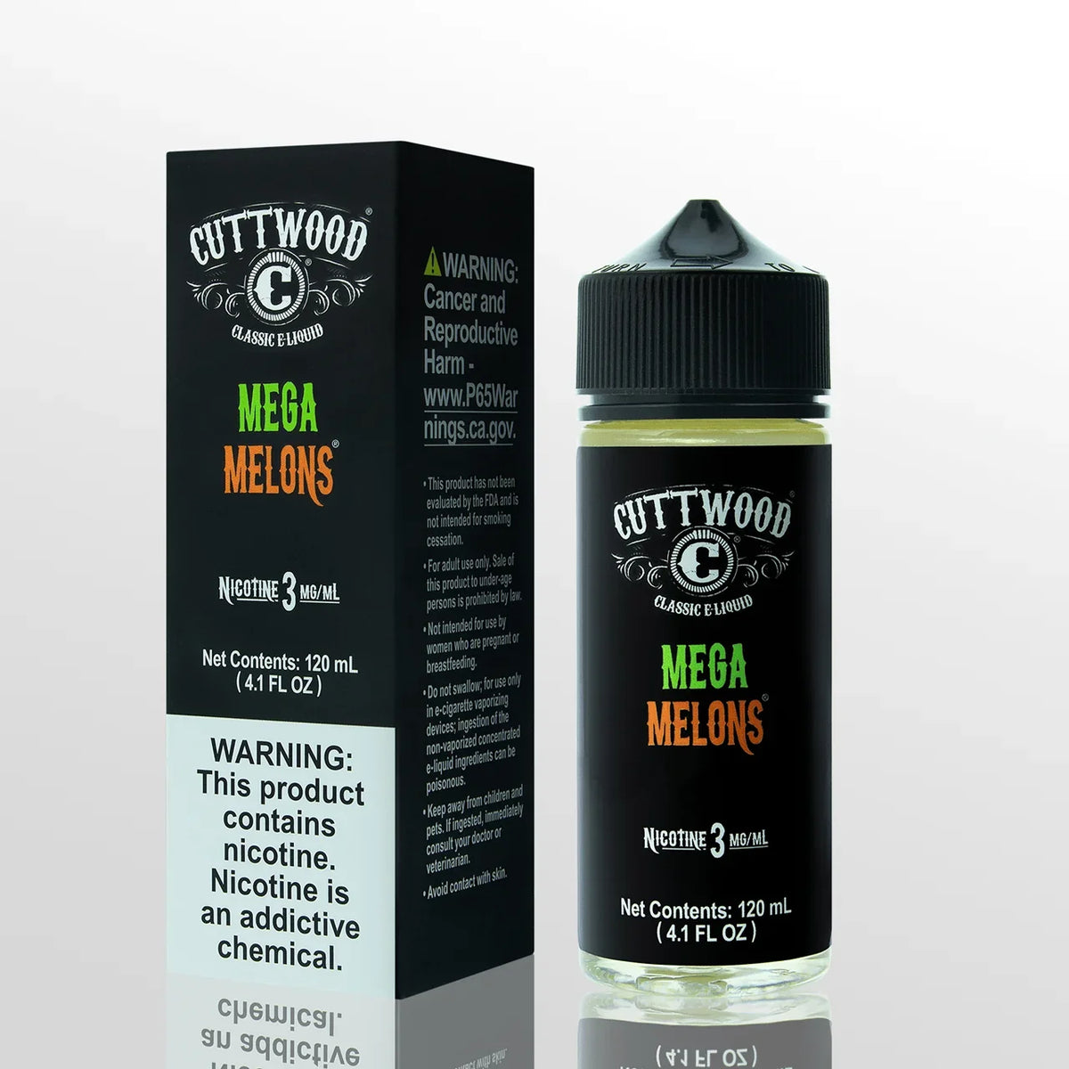Cuttwood Classic E-Liquid - Mega Melons - 120ml