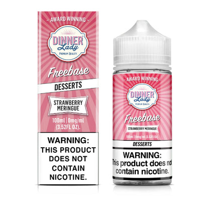Best Deal Dinner Lady Desserts 100mL E-Juice - Strawberry Meringue