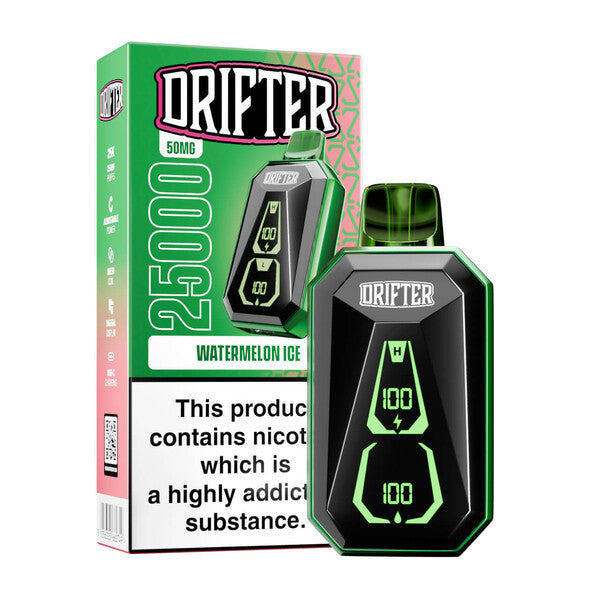 Best Deal Drifter Bar 25,000 Puffs Disposable - Watermelon Ice
