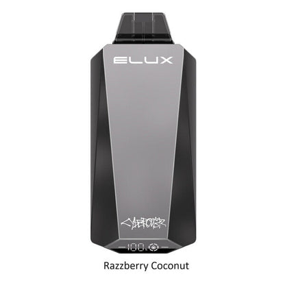 Best Deal Elux Cyberover 18,000 Puffs Disposable Vape 18mL Razzberry Coconut