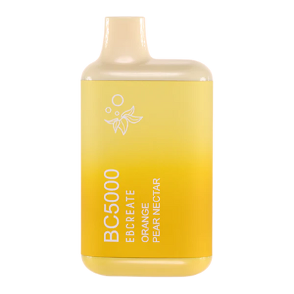 EB Designs BC5000 Disposable Vape 13mL Best Flavor Orange Pear Nectar
