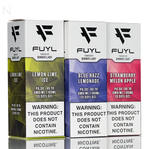 FUYL E-Liquid - No Nicotine Vape Juice - 100ml