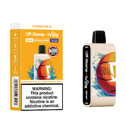 Best Deal Off-Stamp x Pod King SW16000 Disposable Vape 17mL - FcukingFab-v2