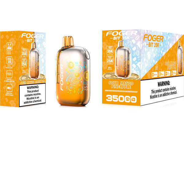 Best Deal Foger BIT 35K Puff Disposable Vape - Sour Mango Pineapple