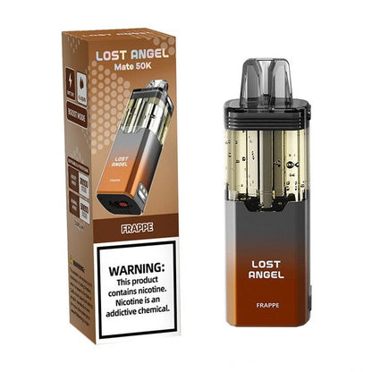 Best Deal Lost Angel Mate 50,000 Puffs Flavor Pods 5-Pack - Frappe