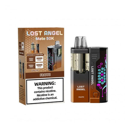 Best Deal Lost Angel Mate 50,000 Puffs Disposable Kit 5-Pack - Frappe