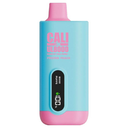 Best Deal Cali Pods UL8000 Disposable Vape 18ml Frozen Peach