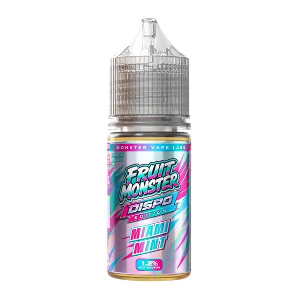 Fruit Monster Dispo Syn Nic Salt - Miami Mint - 30ml