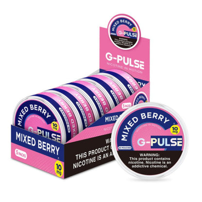 G Pulse Nic Pouches Mixed Berry