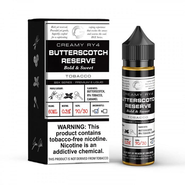 Best Deal GLAS Basix 60ML Vape Juice - Butterscotch Reserve