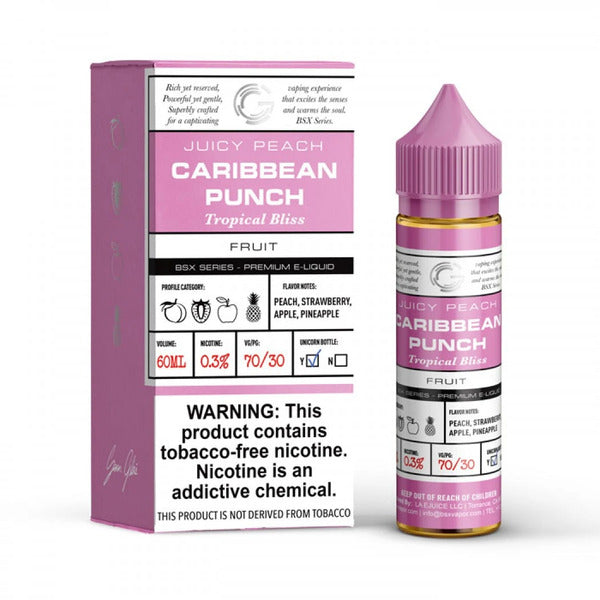 Best Deal GLAS Basix 60ML Vape Juice - Caribbean Punch