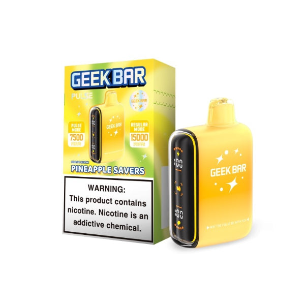 Geek Bar Pulse 15K Disposable Savers Edition Pineapple Savers