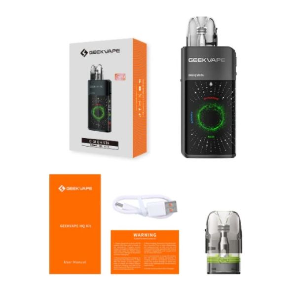 Best Deal GeekVape Digi-Q Vista Pod System Kit - Package Content