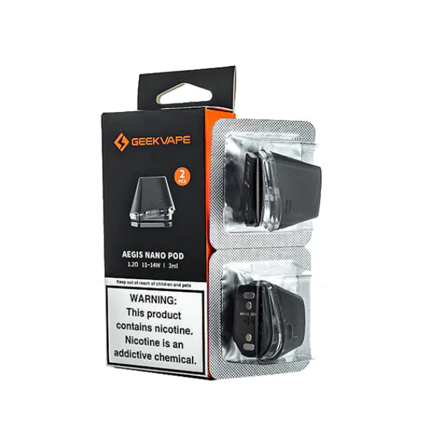  Best Deal GeekVape Aegis Nano Replacement Pods 2 Pack