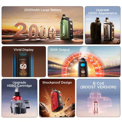 Best Deal GeekVape Aegis Hero 5 Kit - Features