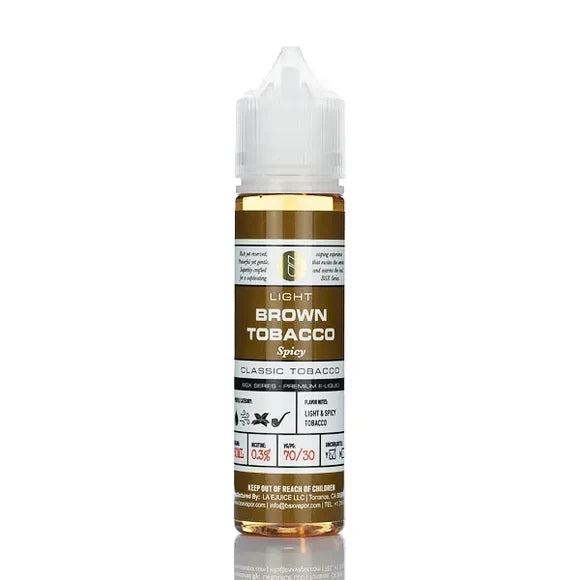 BSX Vapor E-Liquid - Brown Tobacco - 60ml