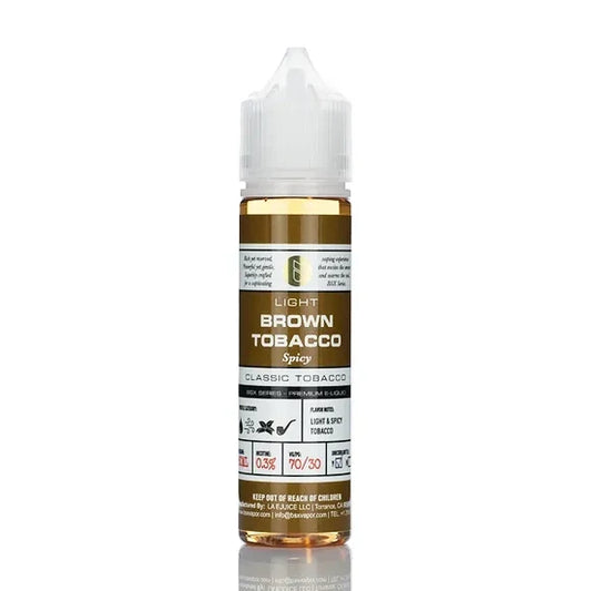 BSX Vapor E-Liquid - Brown Tobacco - 60ml
