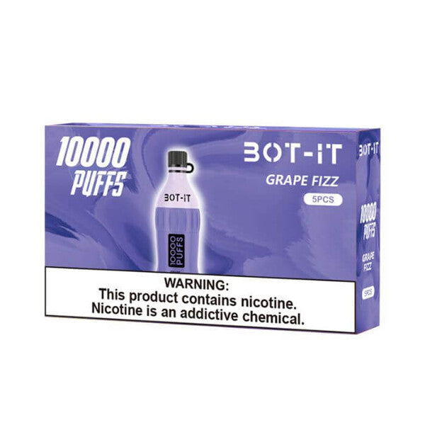 BOT-IT 10000 Puffs Vape 19mL 5 Pack