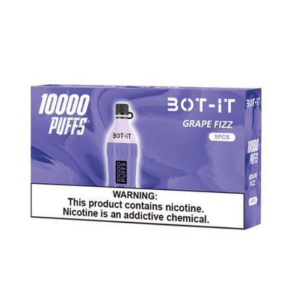 BOT-IT 10000 Puffs Vape 19mL 5 Pack