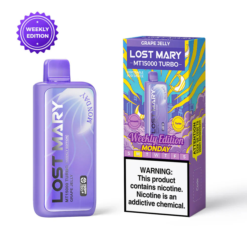 Lost Mary MT15000 Turbo 15000 Puffs Rechargeable Vape 16mL