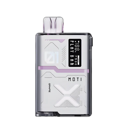 Best Deal Moti Play Bar 7500 Puffs Disposable Vape 14mL Grape 