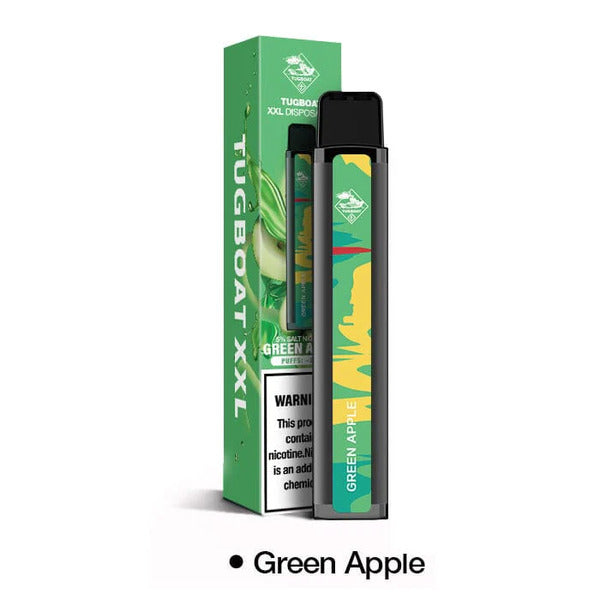 Best Deal TUGPOD XXL Single Disposable Vape - Green Apple