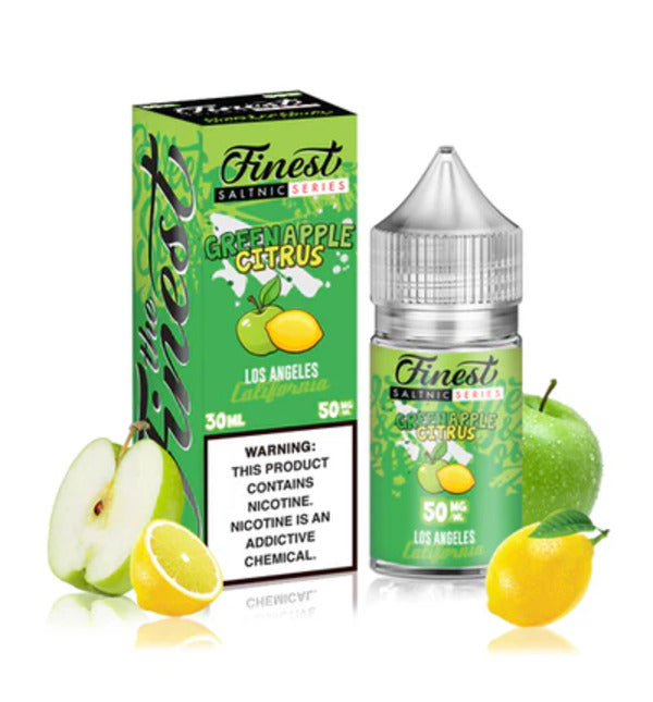 Best Flavor The Finest Sweet & Sour Edition Salt 30ML Vape Juice - Green Apple Citrus