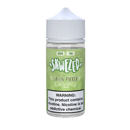 Best Deal Skwezed Vape Juice 100mL - Green Pucker (Green Apple)
