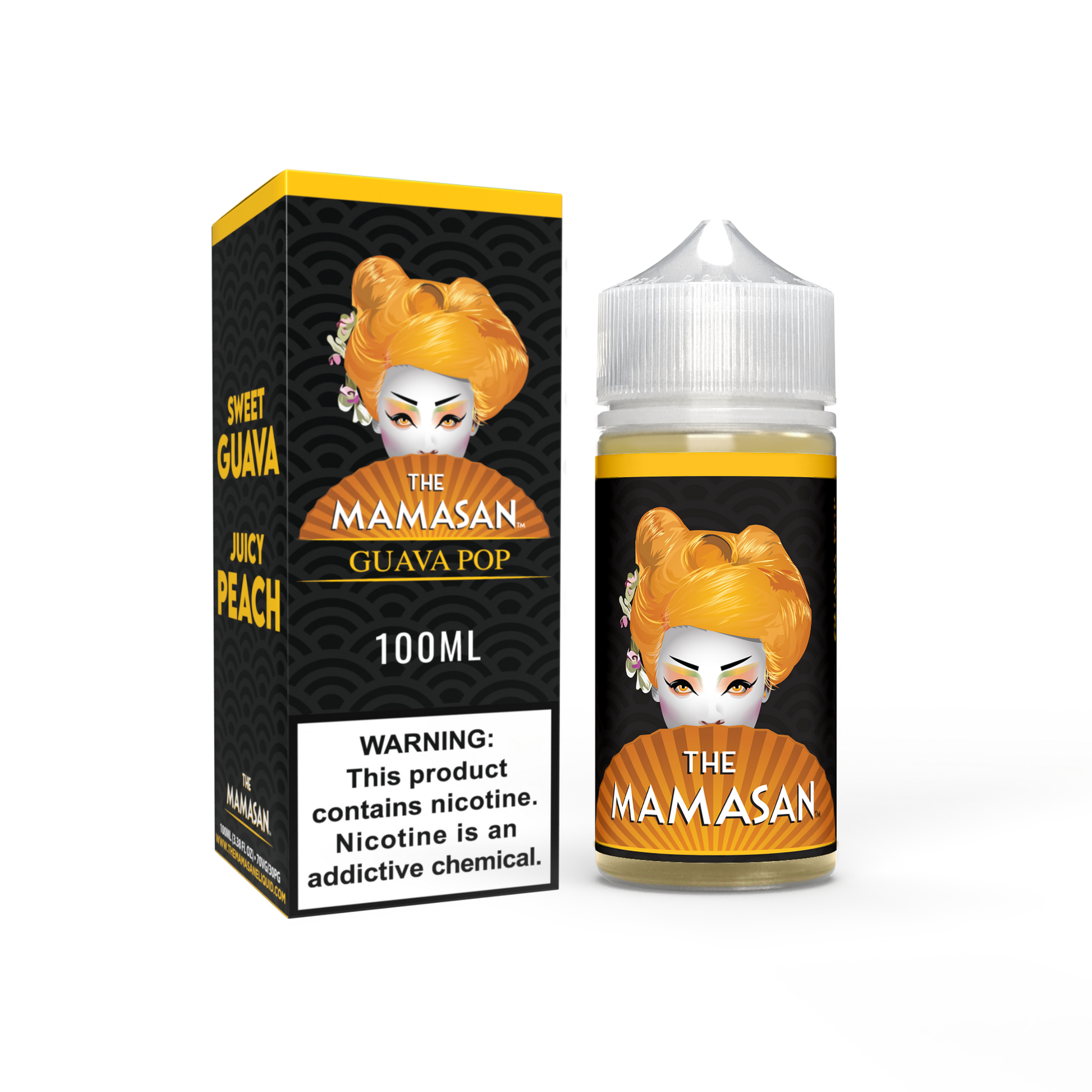 The Mamasan 100mL Vape Juice Best Flavor Guava Pop