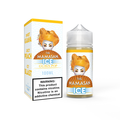 The Mamasan 100mL Vape Juice Best Flavor Guava Pop Ice