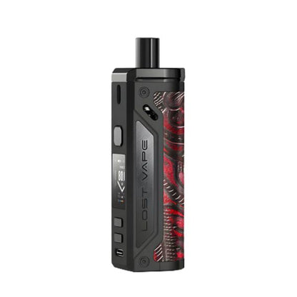 Best Deal Lost Vape Thelema Pod Kit 80w - Gunmetal/Ukiran Leather
