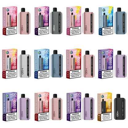 Best Deals - HQD Cuvie Glaze 15,000 Puffs Disposable