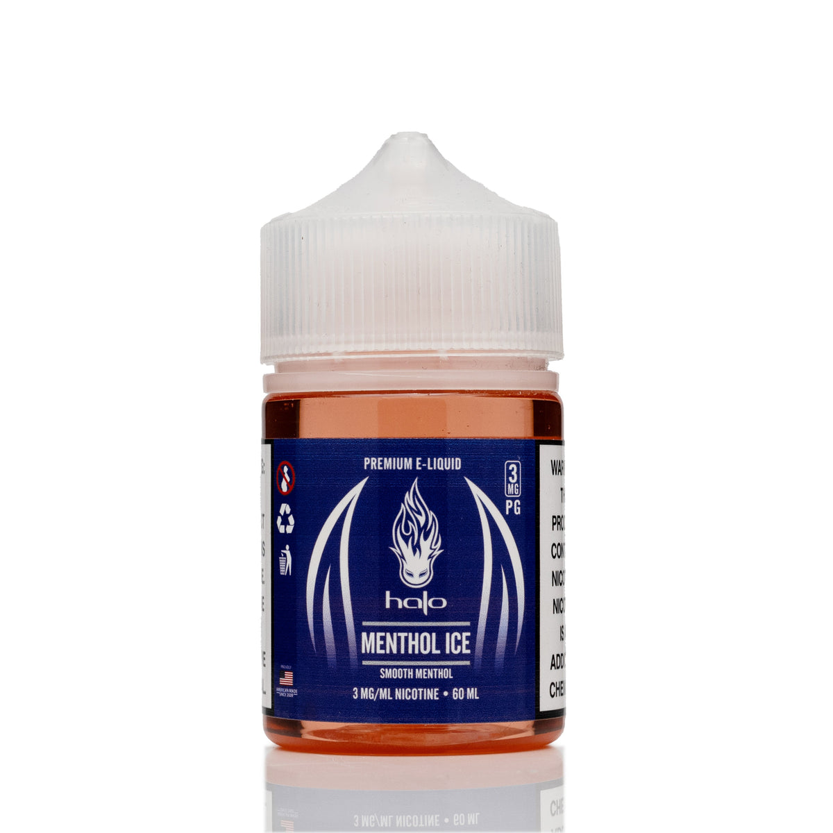 Halo E-Liquid - Blue Series - Menthol Ice - 60ml