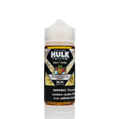 Hulk Tears E-Liquid - Frozen White Gummy Straw-Melon Chew - 100ml