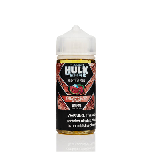Hulk Tears E-Liquid Frozen Watermelon Straw-Melon Chew - 100ml