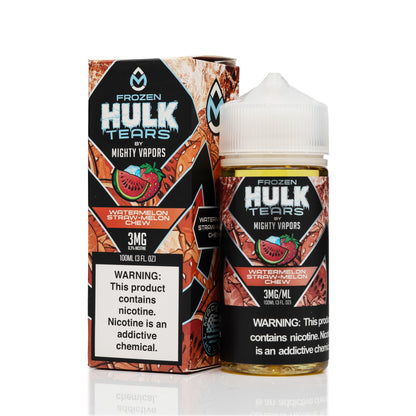 Hulk Tears E-Liquid Frozen Watermelon Straw-Melon Chew - 100ml