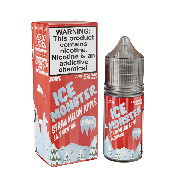 Best Deal Ice Monster Salts 30mL - Strawmelon Apple 