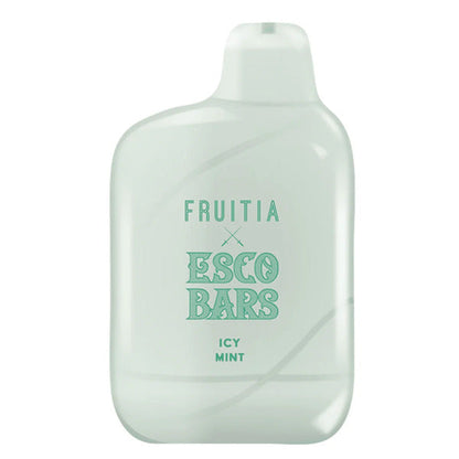 Best Deal Fruitia x Esco Bars 6000 Puffs Single Disposable Vape 15mL - Icy Mint