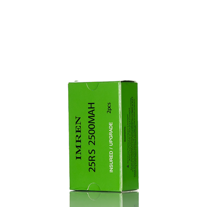 IMREN 25RS 18650 Battery 2500mAh 20A - Pack of 2