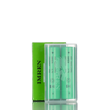 IMREN 25RS 18650 Battery 2500mAh 20A - Pack of 2