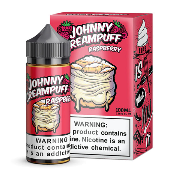 Johnny Creampuff 100ml Raspberry vape juice