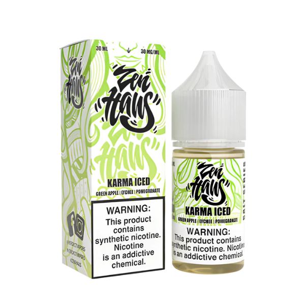 Best Deal Zen Haus Salts 30mL Vape Juice - Karma Iced