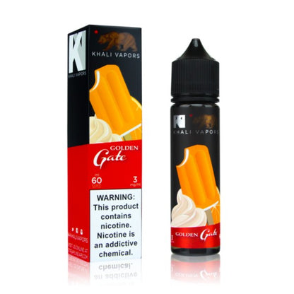Khali Vapors Series 60ML Vape Juice Best Flavors Golden Gate